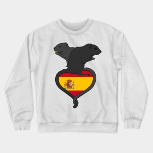 Gerbil Spain (dark) Crewneck Sweatshirt